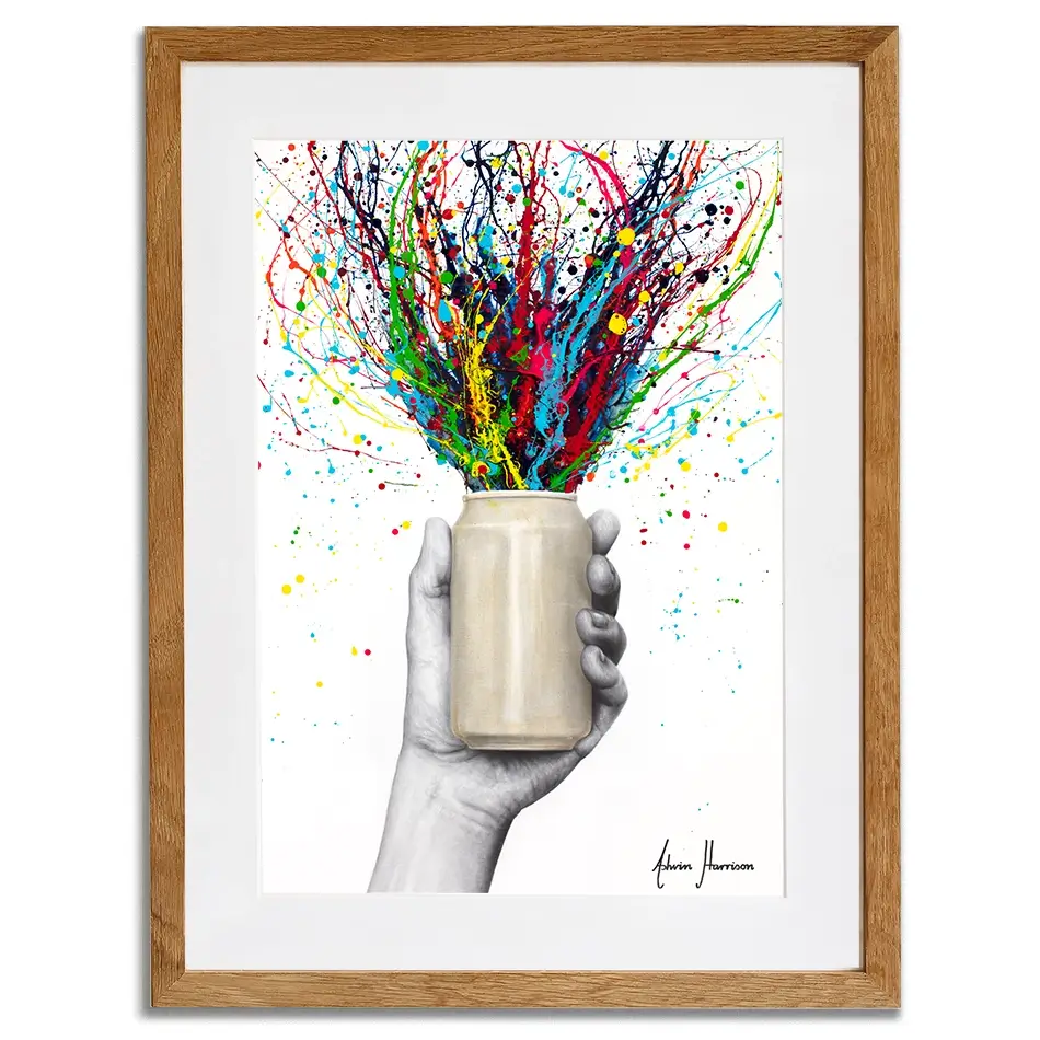Half Full Framed Art Print Half Full Framed Art Print wall art product Ashvin Harrison