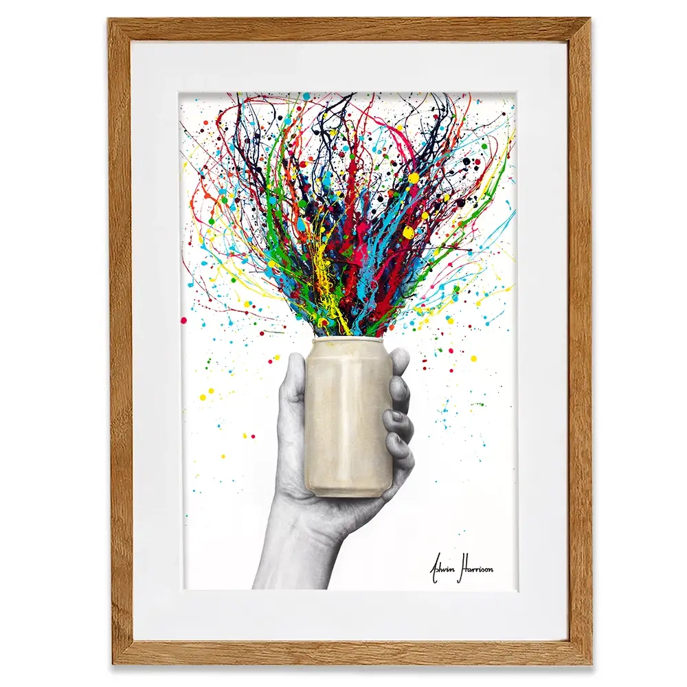 Half Full Framed Art Print Half Full Framed Art Print wall art product Ashvin Harrison