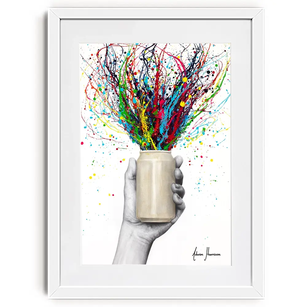 Half Full Framed Art Print Half Full Framed Art Print wall art product Ashvin Harrison