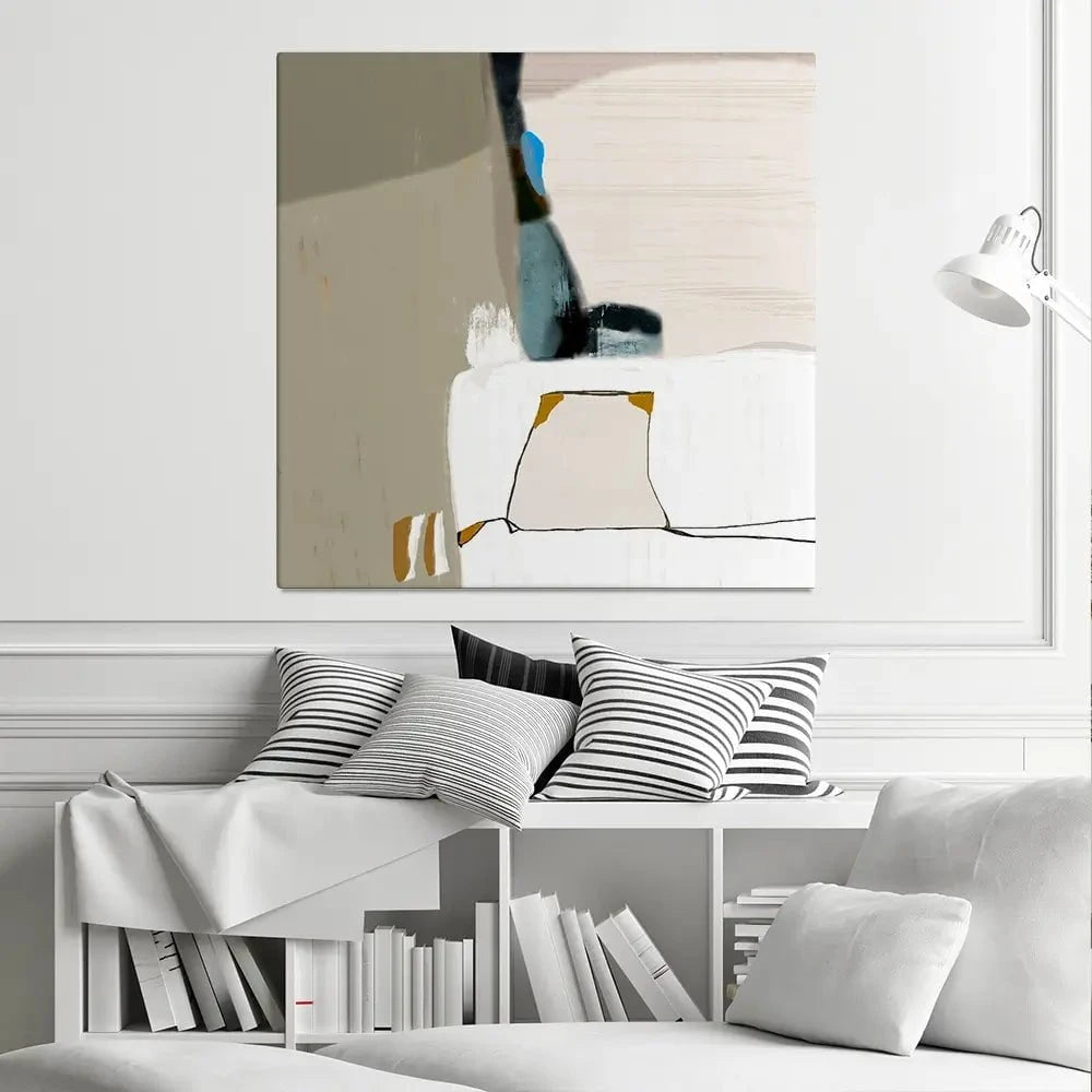 Hanging Around Square Canvas Print Hanging Around Square Canvas Print wall art product Roberto Moro