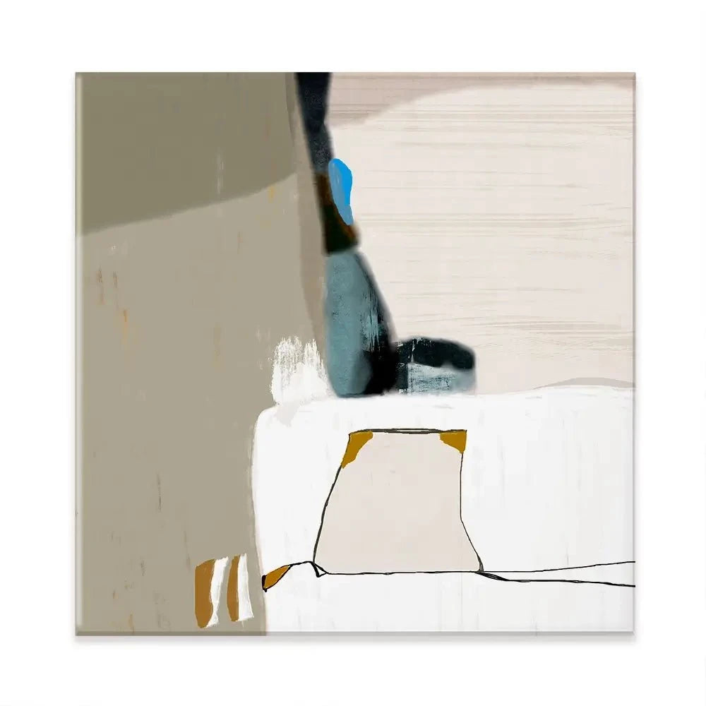 Hanging Around Square Canvas Print Hanging Around Square Canvas Print wall art product Roberto Moro