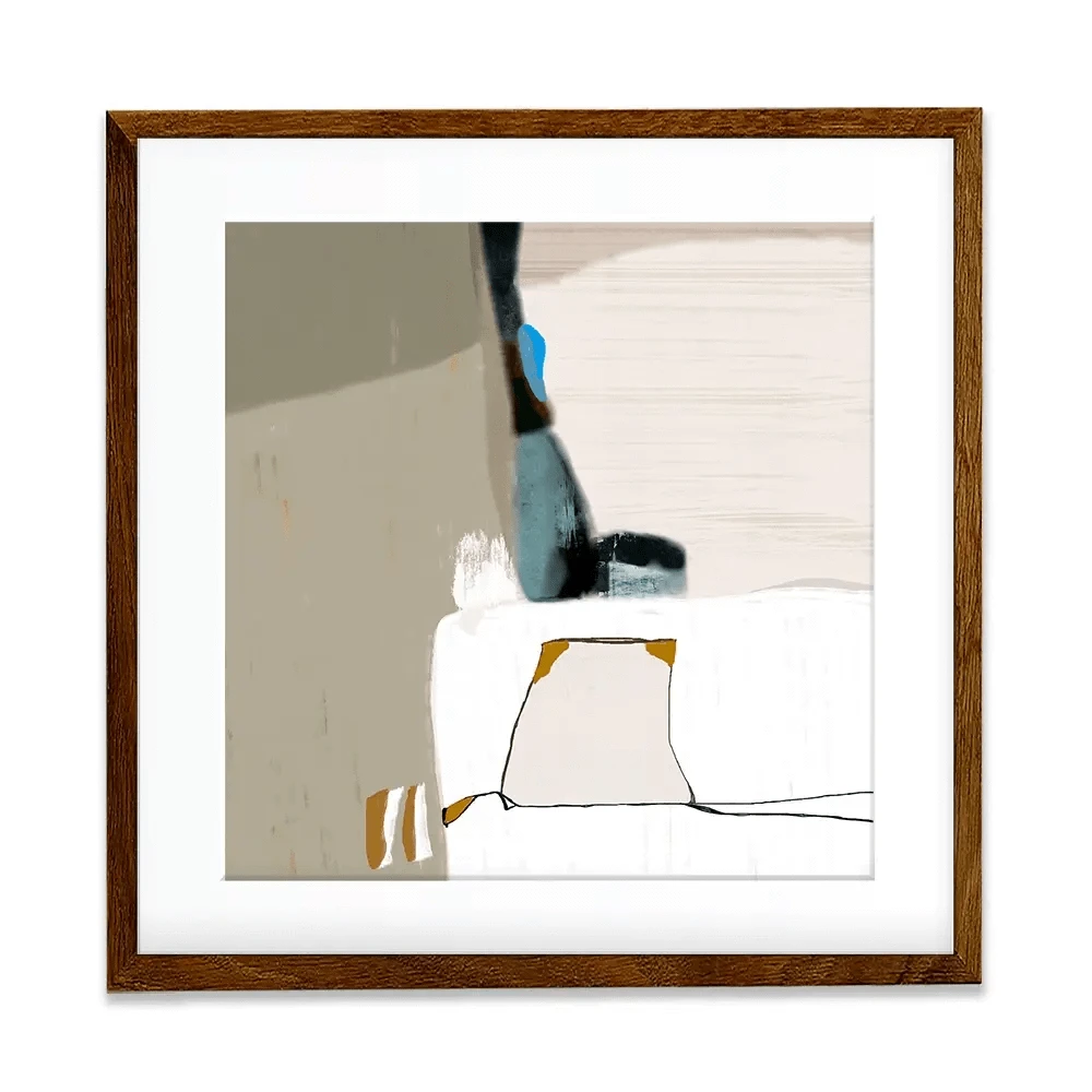 Hanging Around Square Framed Art Print Hanging Around Square Framed Art Print wall art product Roberto Moro