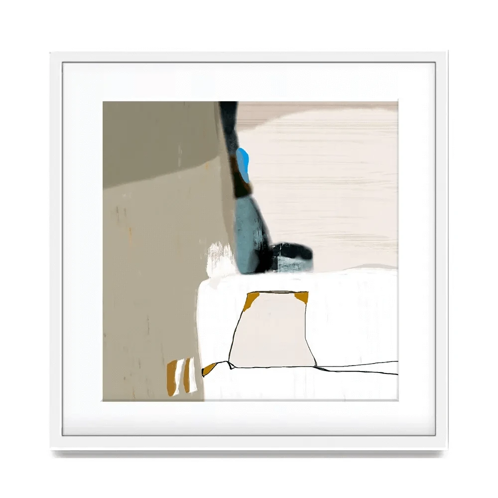 Hanging Around Square Framed Art Print Hanging Around Square Framed Art Print wall art product Roberto Moro
