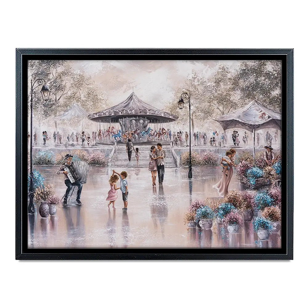Happiness Everywhere Canvas Print Happiness Everywhere Canvas Print wall art product Isabella Karolewicz