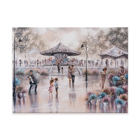 Happiness Everywhere Canvas Print Happiness Everywhere Canvas Print wall art product Isabella Karolewicz