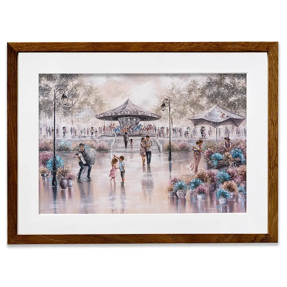 Happiness Everywhere Framed Art Print Happiness Everywhere Framed Art Print wall art product Isabella Karolewicz