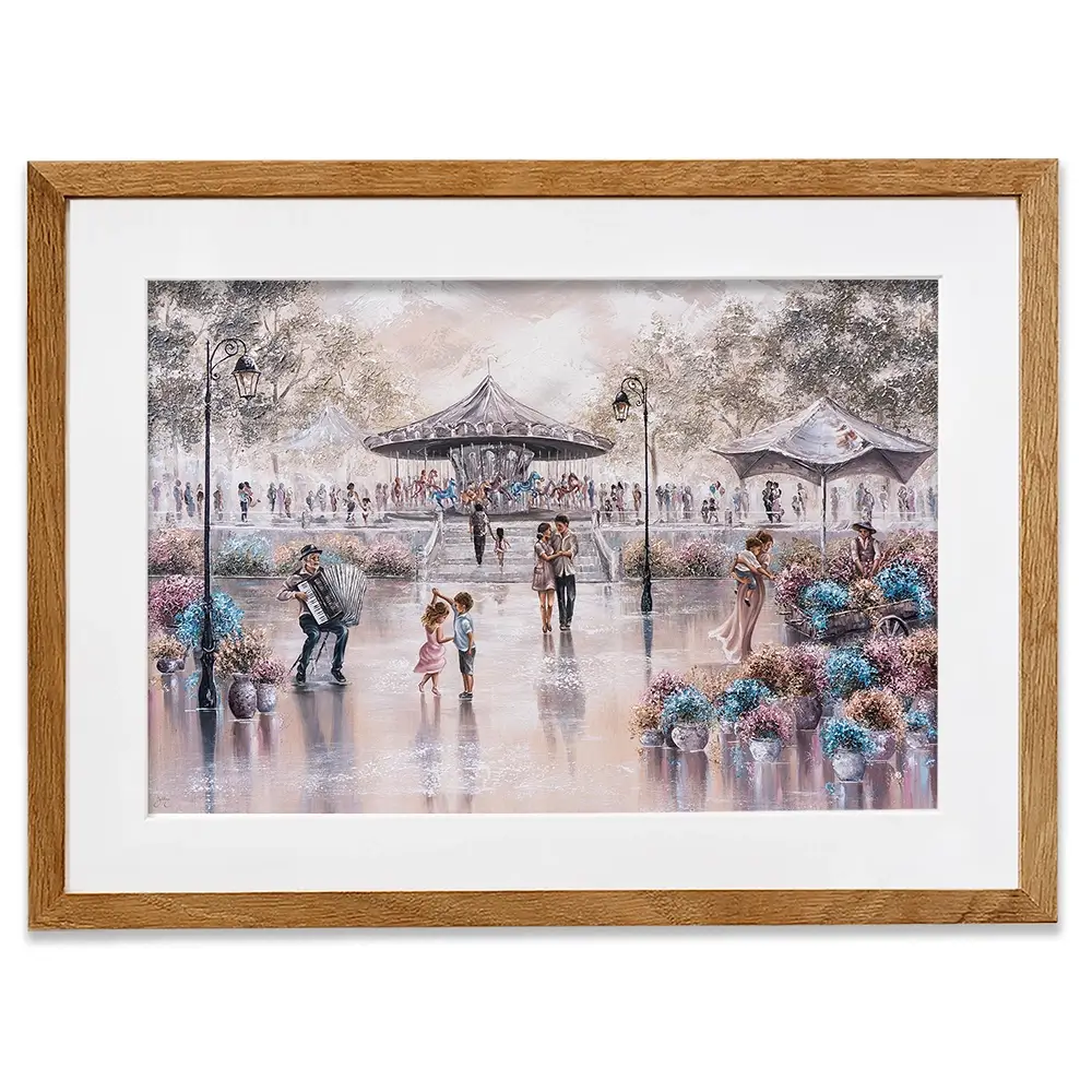 Happiness Everywhere Framed Art Print Happiness Everywhere Framed Art Print wall art product Isabella Karolewicz