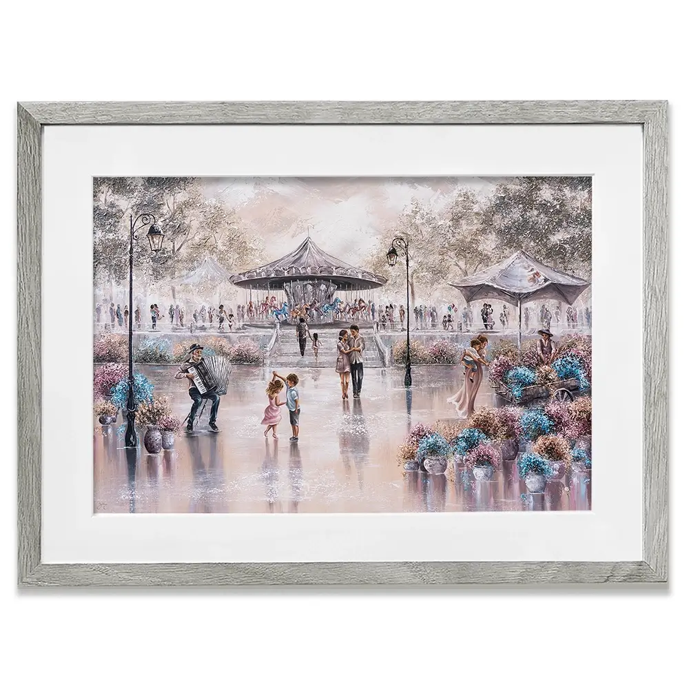 Happiness Everywhere Framed Art Print Happiness Everywhere Framed Art Print wall art product Isabella Karolewicz
