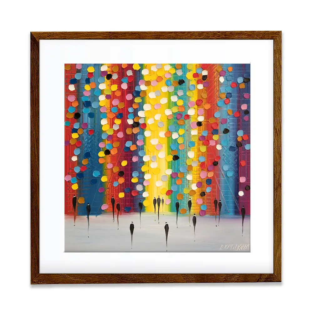 Happy Afternoon Framed Art Print Happy Afternoon Framed Art Print wall art product Ekaterina Ermilkina