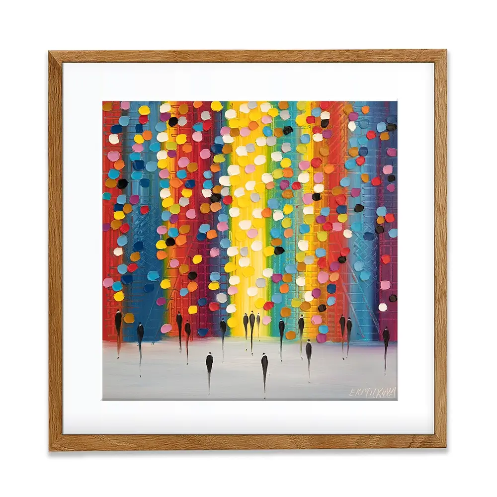 Happy Afternoon Framed Art Print Happy Afternoon Framed Art Print wall art product Ekaterina Ermilkina