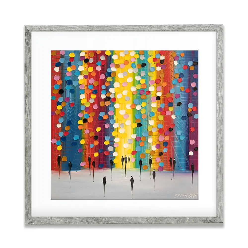Happy Afternoon Framed Art Print Happy Afternoon Framed Art Print wall art product Ekaterina Ermilkina