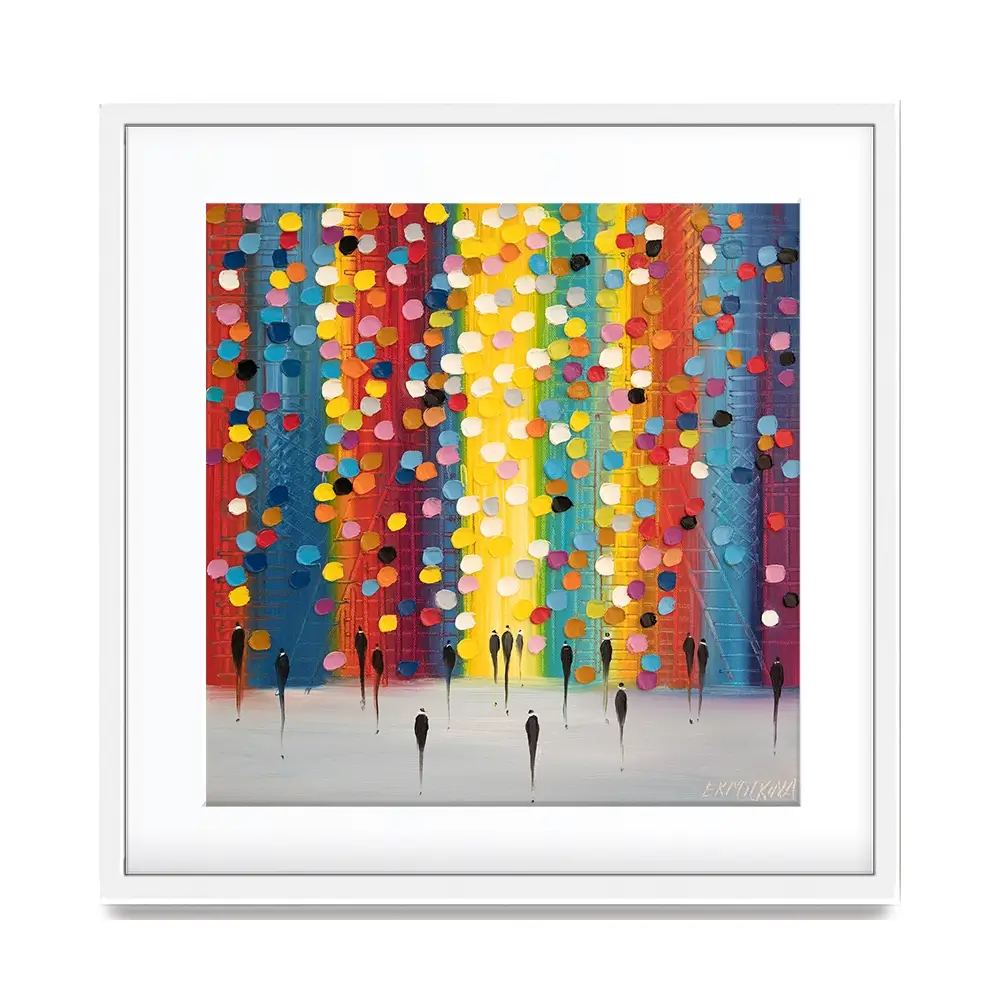 Happy Afternoon Framed Art Print Happy Afternoon Framed Art Print wall art product Ekaterina Ermilkina