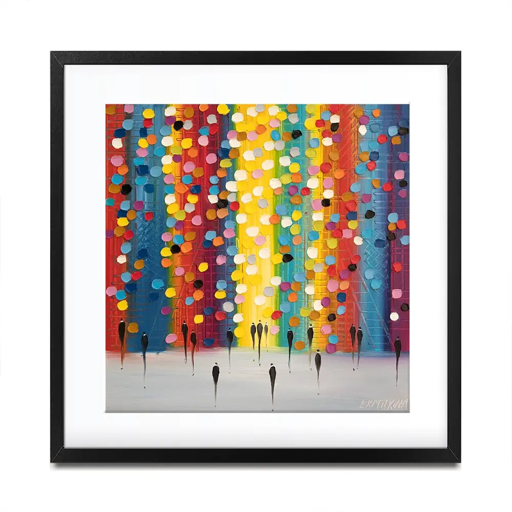 Happy Afternoon Framed Art Print Happy Afternoon Framed Art Print wall art product Ekaterina Ermilkina