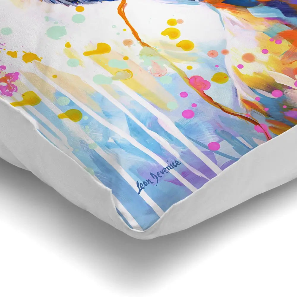Happy Beats Cushion Happy Beats Cushion wall art product Leon Devenice