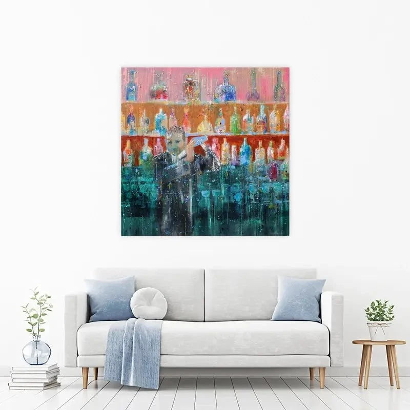 Happy Hour Canvas Print Happy Hour Canvas Print wall art product Studio Paint-Ing