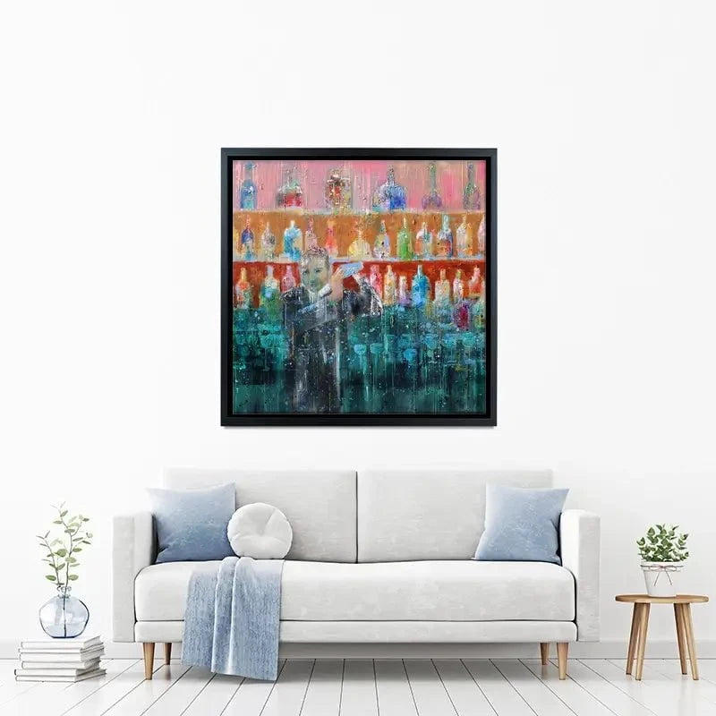 Happy Hour Canvas Print Happy Hour Canvas Print wall art product Studio Paint-Ing