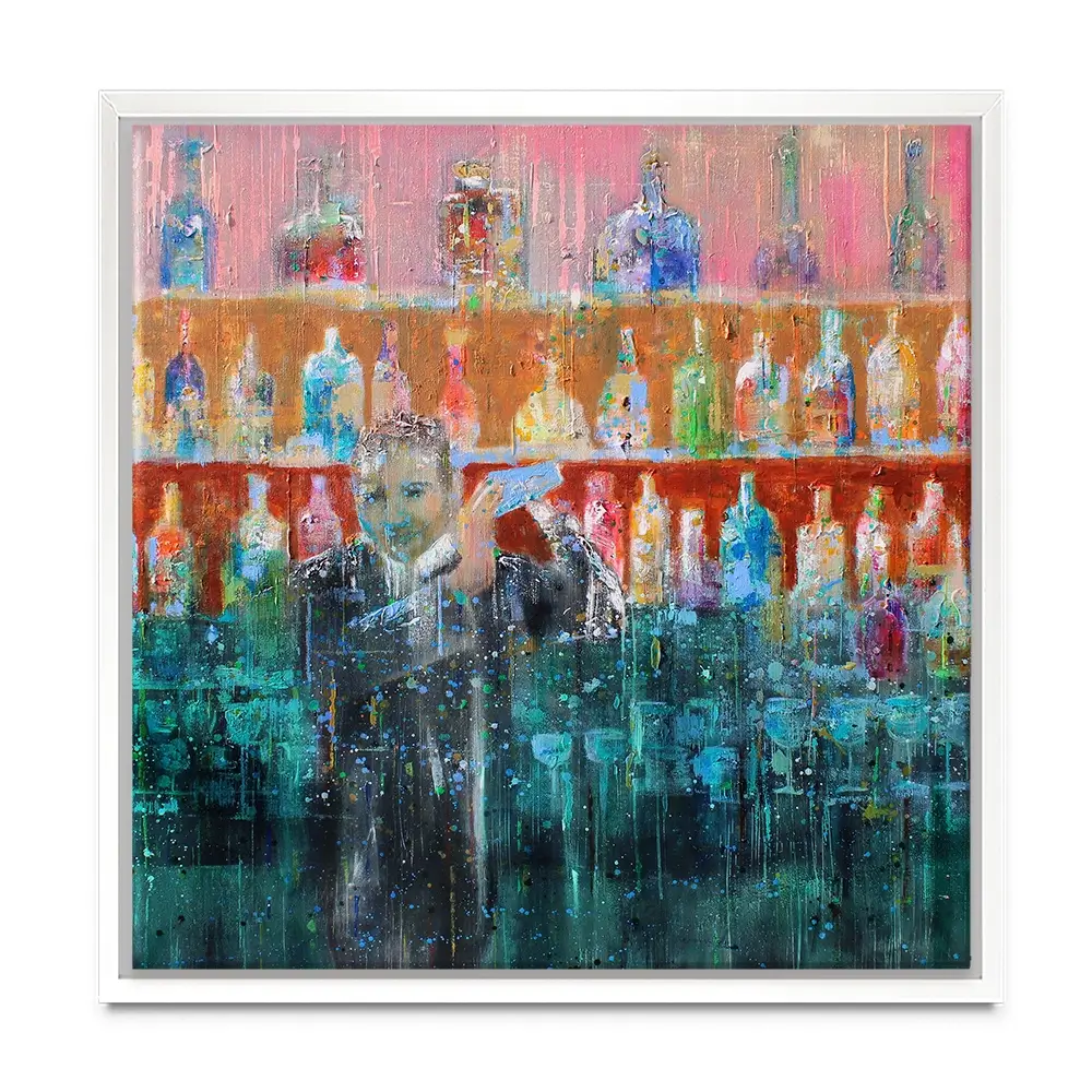 Happy Hour Canvas Print Happy Hour Canvas Print wall art product Studio Paint-Ing