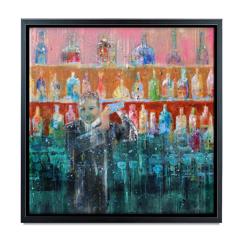 Happy Hour Canvas Print Happy Hour Canvas Print wall art product Studio Paint-Ing