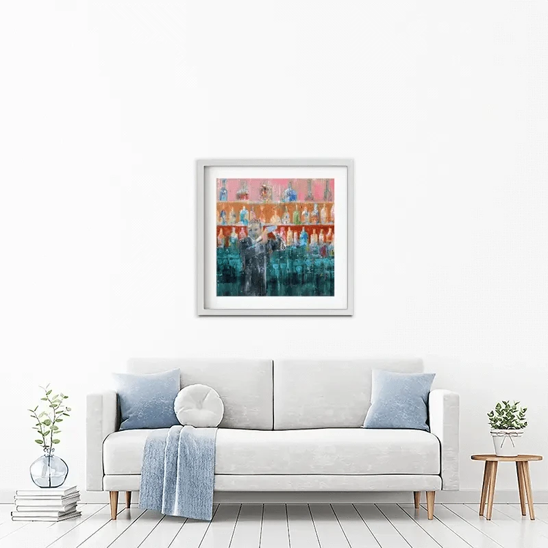 Happy Hour Framed Art Print Happy Hour Framed Art Print wall art product Studio Paint-Ing