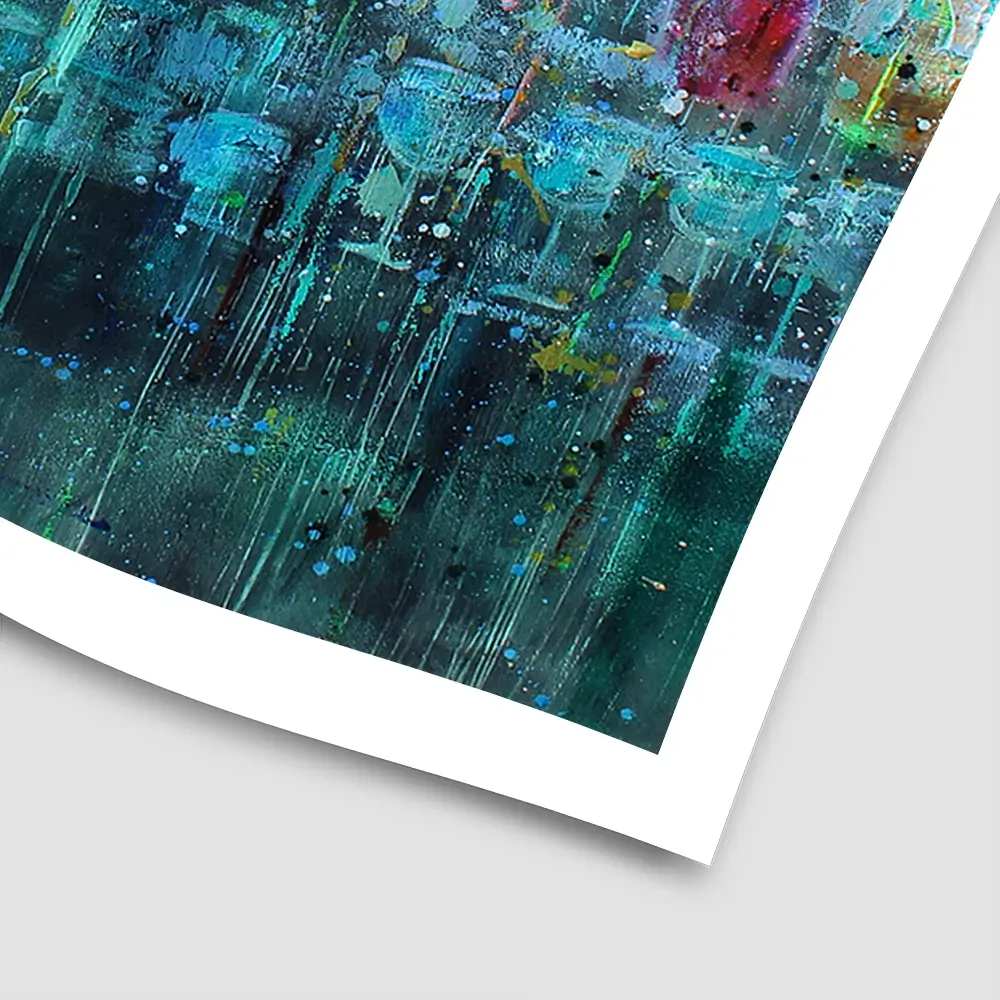 Happy Hour Square Art Print Happy Hour Square Art Print wall art product Studio Paint-Ing