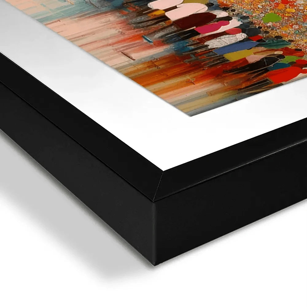 Happy Humans Framed Art Print Trio Happy Humans Framed Art Print Trio wall art product Treechild