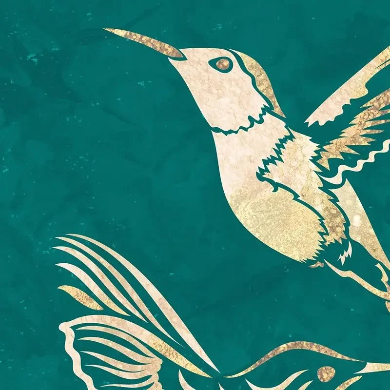 Happy Hummingbirds Framed Art Print Happy Hummingbirds Framed Art Print wall art product Sarah Manovski