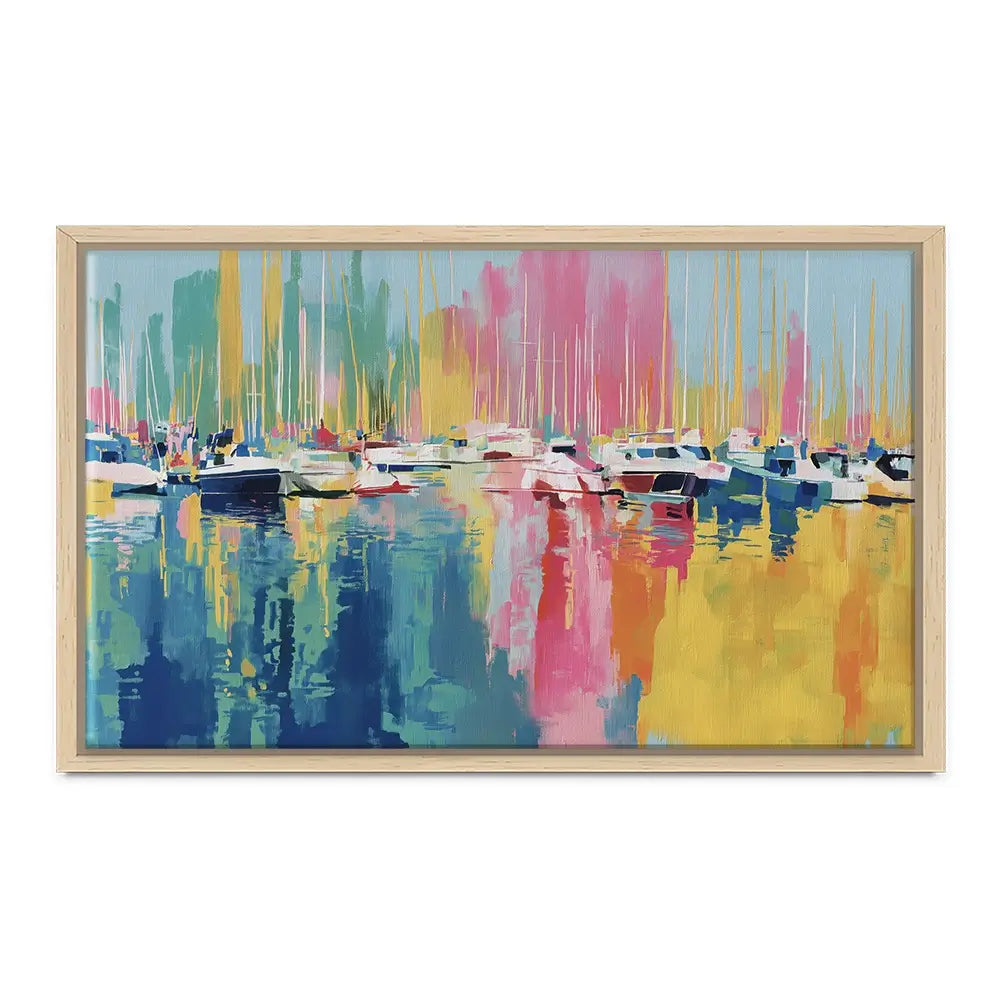 Canvas Rest Harbour At Rest Canvas Print