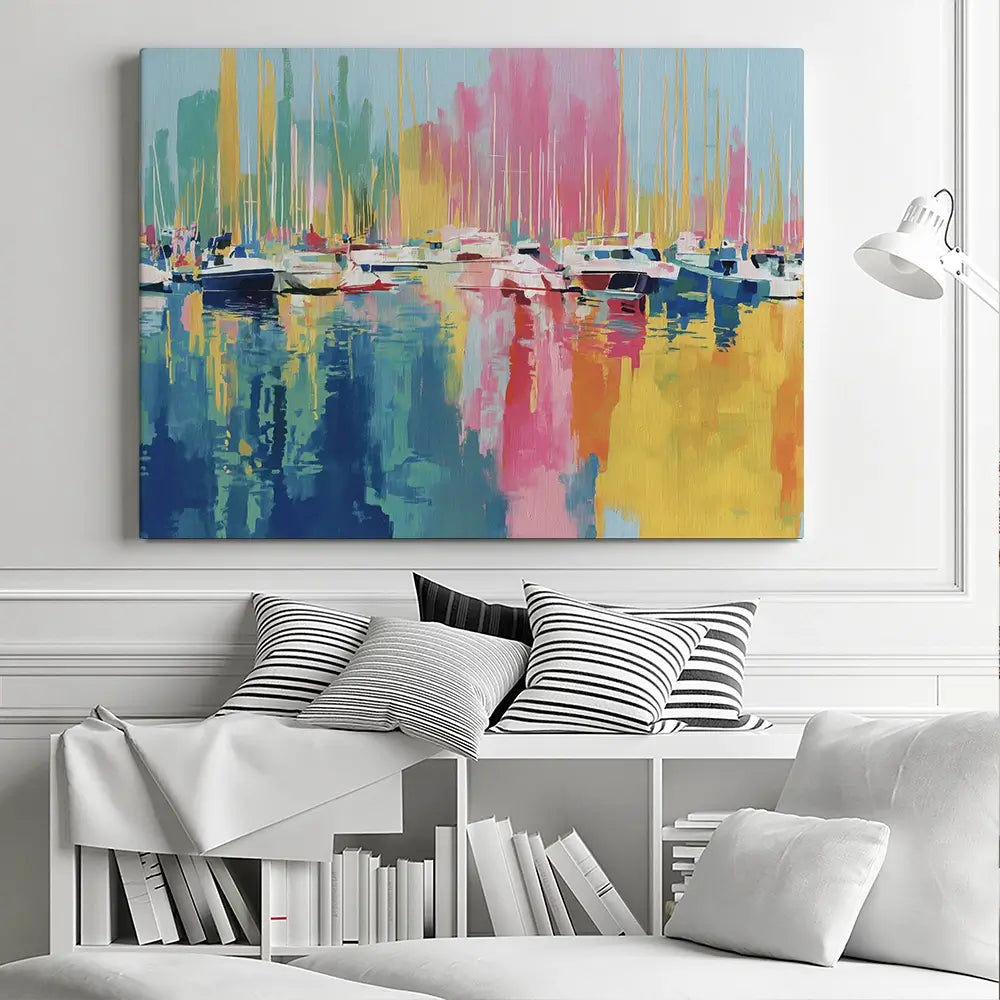 Canvas Rest Harbour At Rest Canvas Print