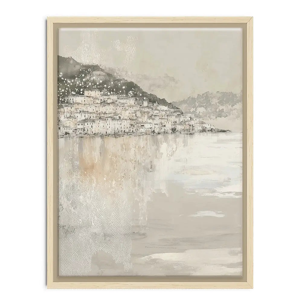 Harbour Boats At Dawn Canvas Print Harbour Boats At Dawn Canvas Print wall art product Chromatic Storm Studio