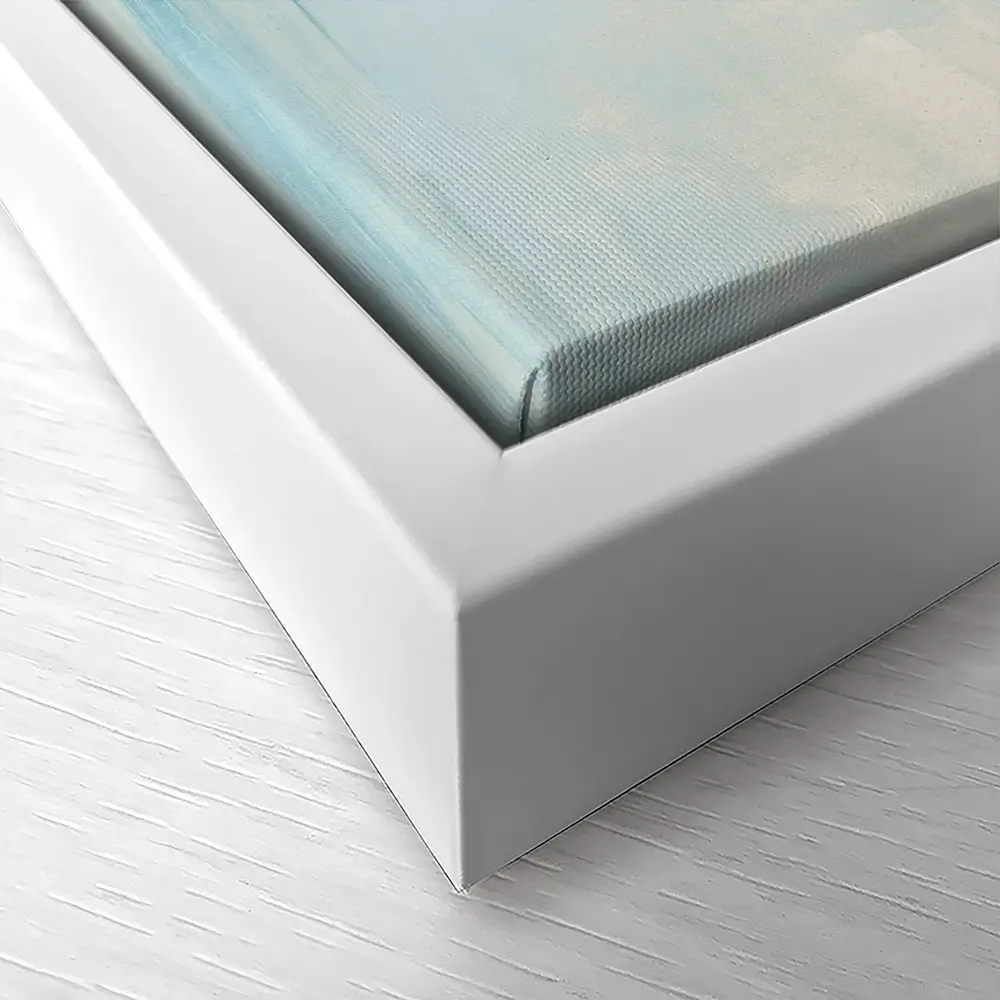 Harbour Village With Reflection Canvas Print Harbour Village With Reflection Canvas Print wall art product Chromatic Storm Studio