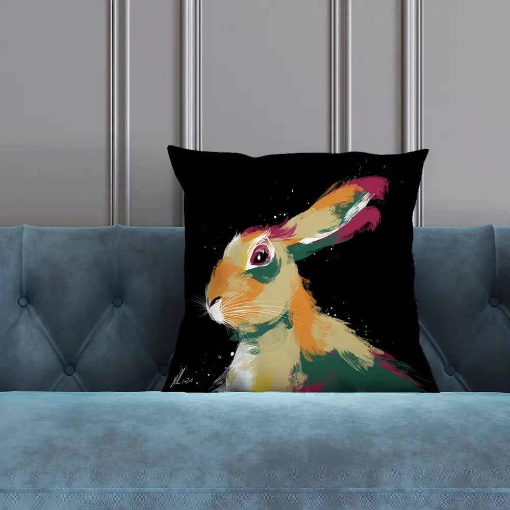 Hare 2 Cushion Hare 2 Cushion wall art product Aimee Linzi