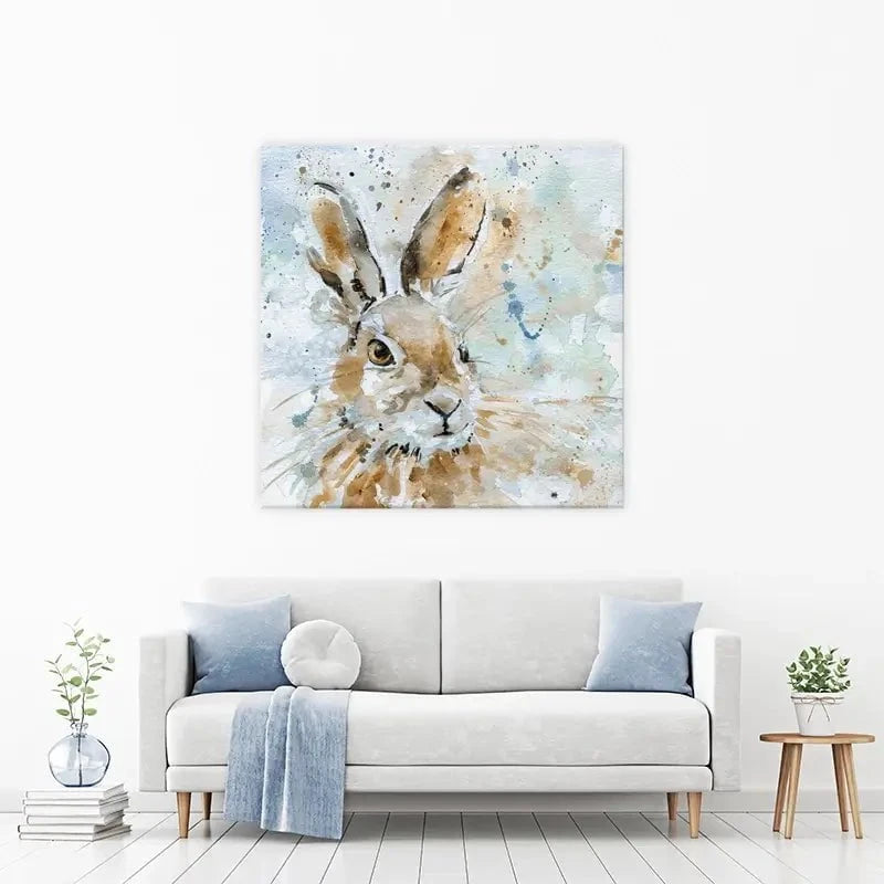 Hare Canvas Print Hare Canvas Print wall art product Carol Robinson