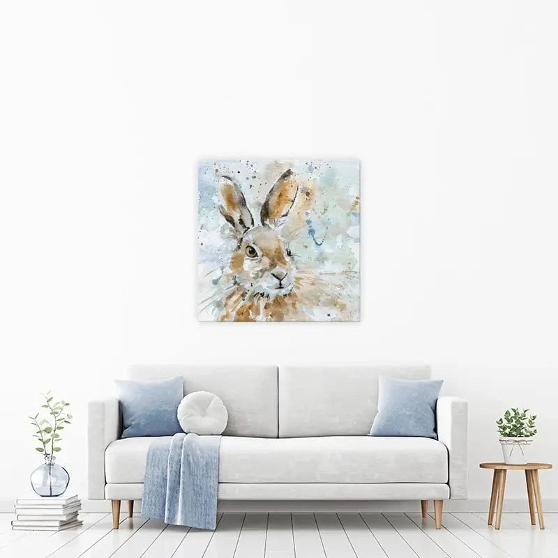 Hare Canvas Print Hare Canvas Print wall art product Carol Robinson