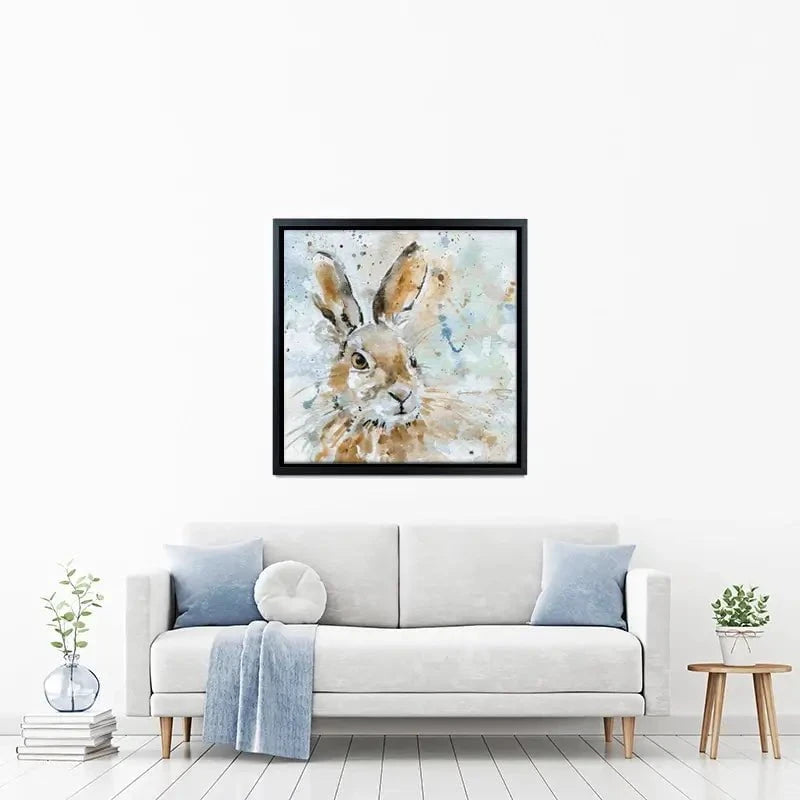 Hare Canvas Print Hare Canvas Print wall art product Carol Robinson