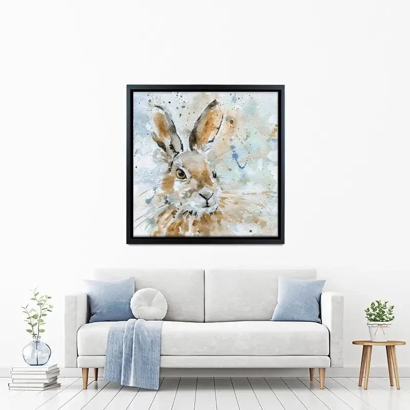 Hare Canvas Print Hare Canvas Print wall art product Carol Robinson