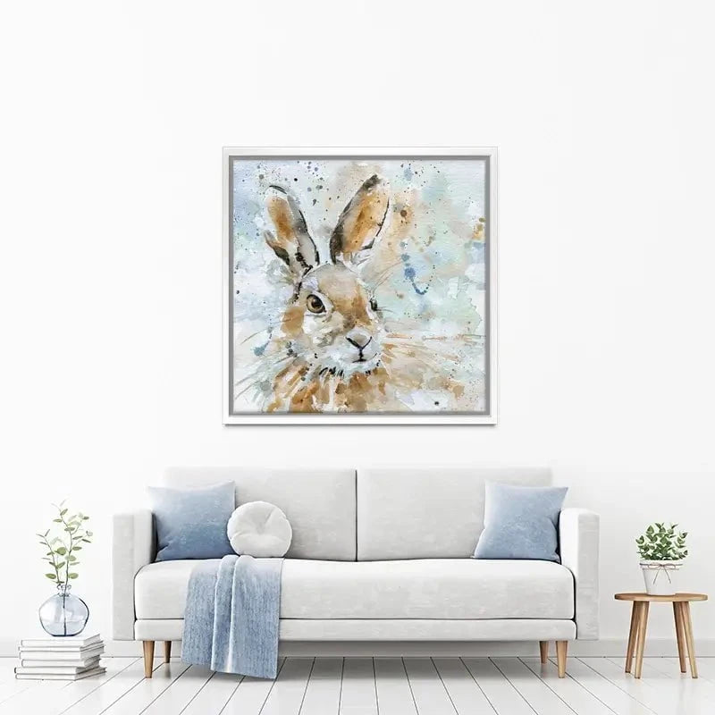 Hare Canvas Print Hare Canvas Print wall art product Carol Robinson
