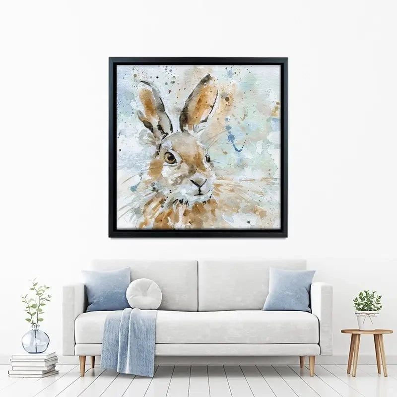 Hare Canvas Print Hare Canvas Print wall art product Carol Robinson