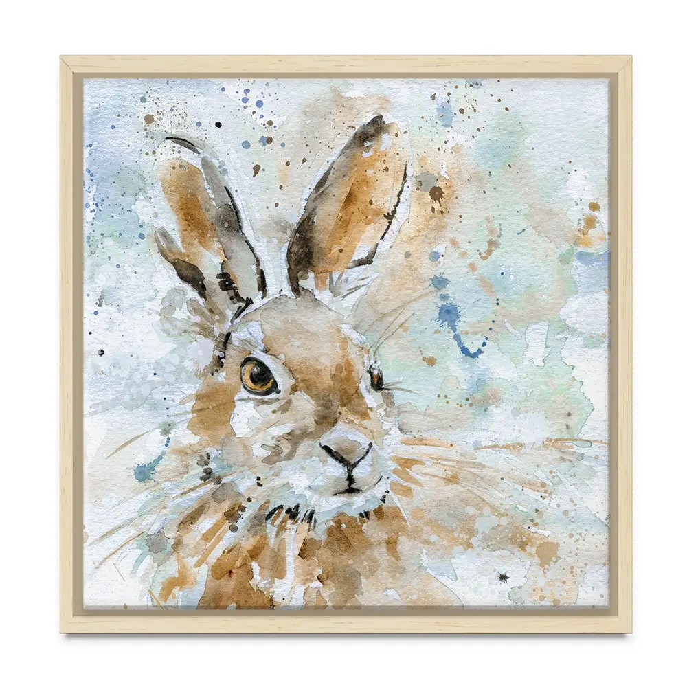 Hare Canvas Print Hare Canvas Print wall art product Carol Robinson