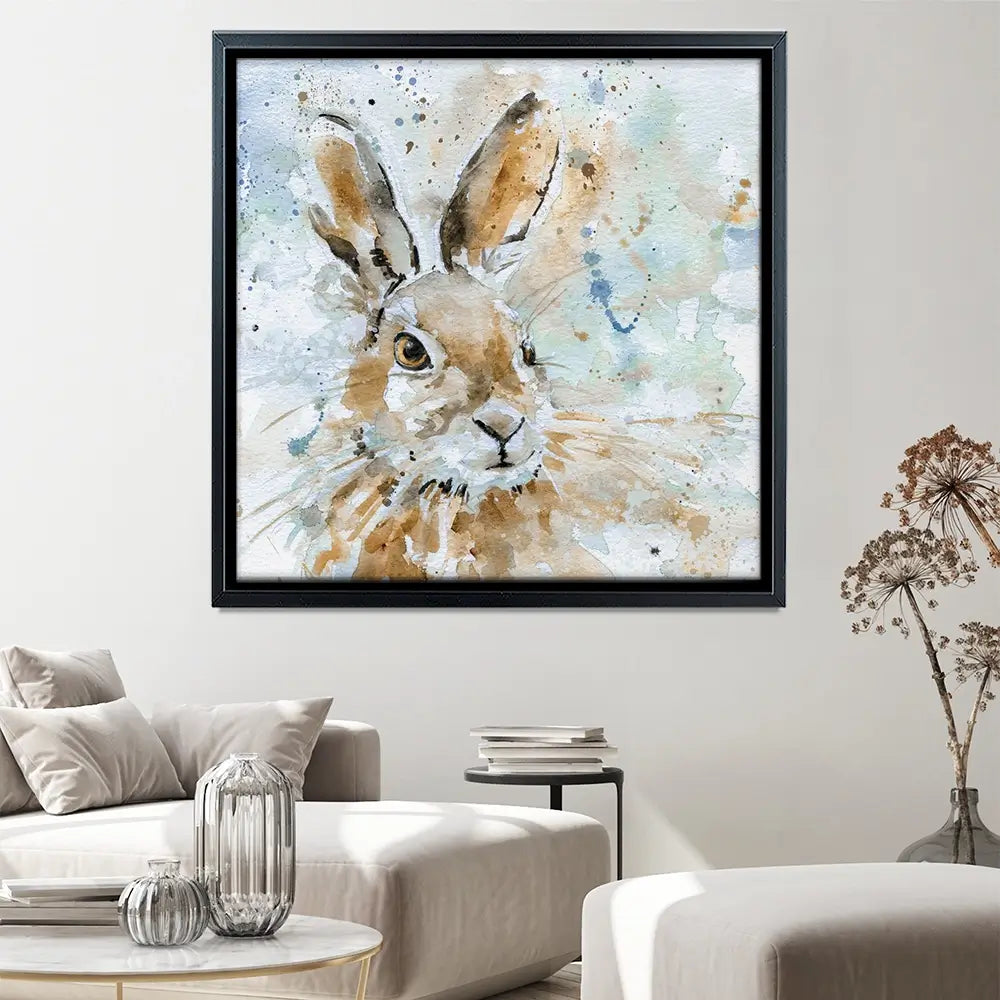 Hare Canvas Print Hare Canvas Print wall art product Carol Robinson