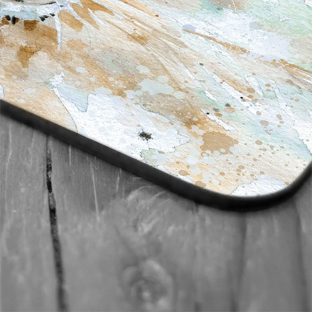 Hare Coaster Set Rainbow Soul Tree Coaster Set | Rainbow Soul Tree Art Coasters wall art product Carol Robinson