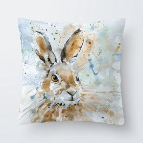 Hare Cushion Hare Cushion wall art product Carol Robinson