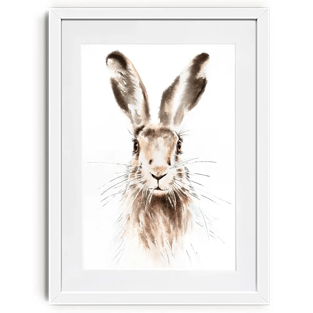 Harry The Hare Framed Art Print Harry The Hare Framed Art Print wall art product Bolotova Tatyana / Shutterstock