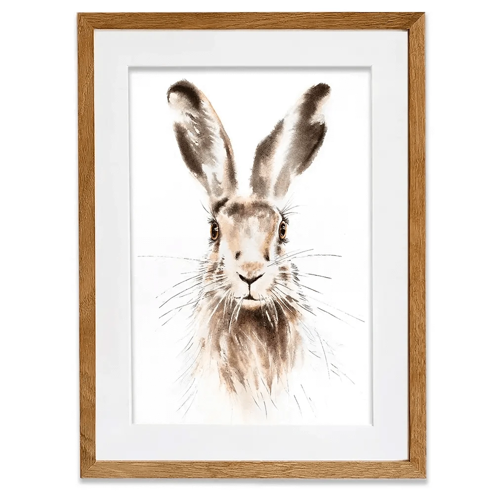 Harry The Hare Framed Art Print Harry The Hare Framed Art Print wall art product Bolotova Tatyana / Shutterstock