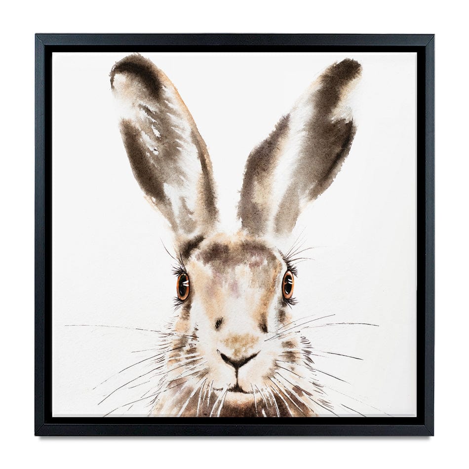 Harry The Hare Square Canvas Print wall art product Bolotova Tatyana / Shutterstock