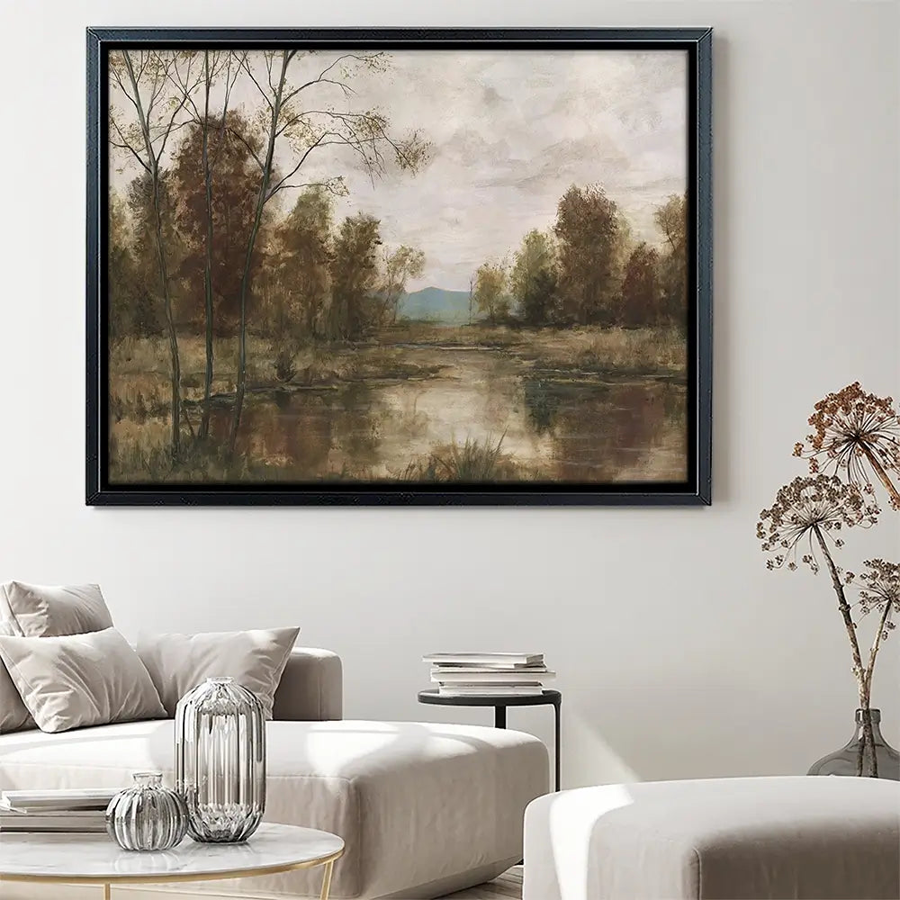 Harvest Moor Canvas Print Harvest Moor Canvas Print wall art product Michael Willett