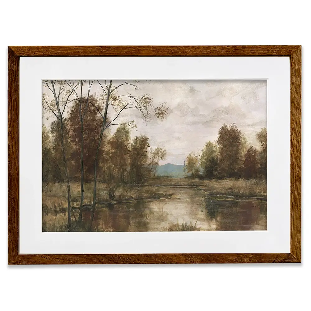 Harvest Moor Framed Art Print Harvest Moor Framed Art Print wall art product Michael Willett
