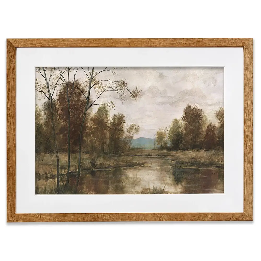 Harvest Moor Framed Art Print Harvest Moor Framed Art Print wall art product Michael Willett