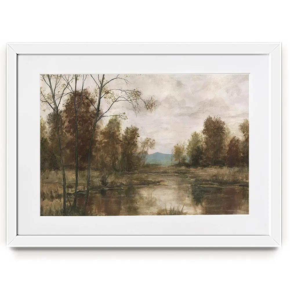 Harvest Moor Framed Art Print Harvest Moor Framed Art Print wall art product Michael Willett