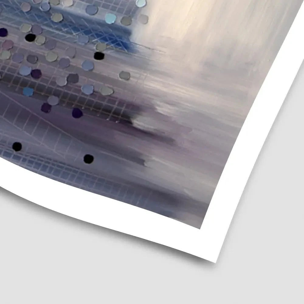 Hazy Rain Art Print Hazy Rain Art Print wall art product Ekaterina Ermilkina