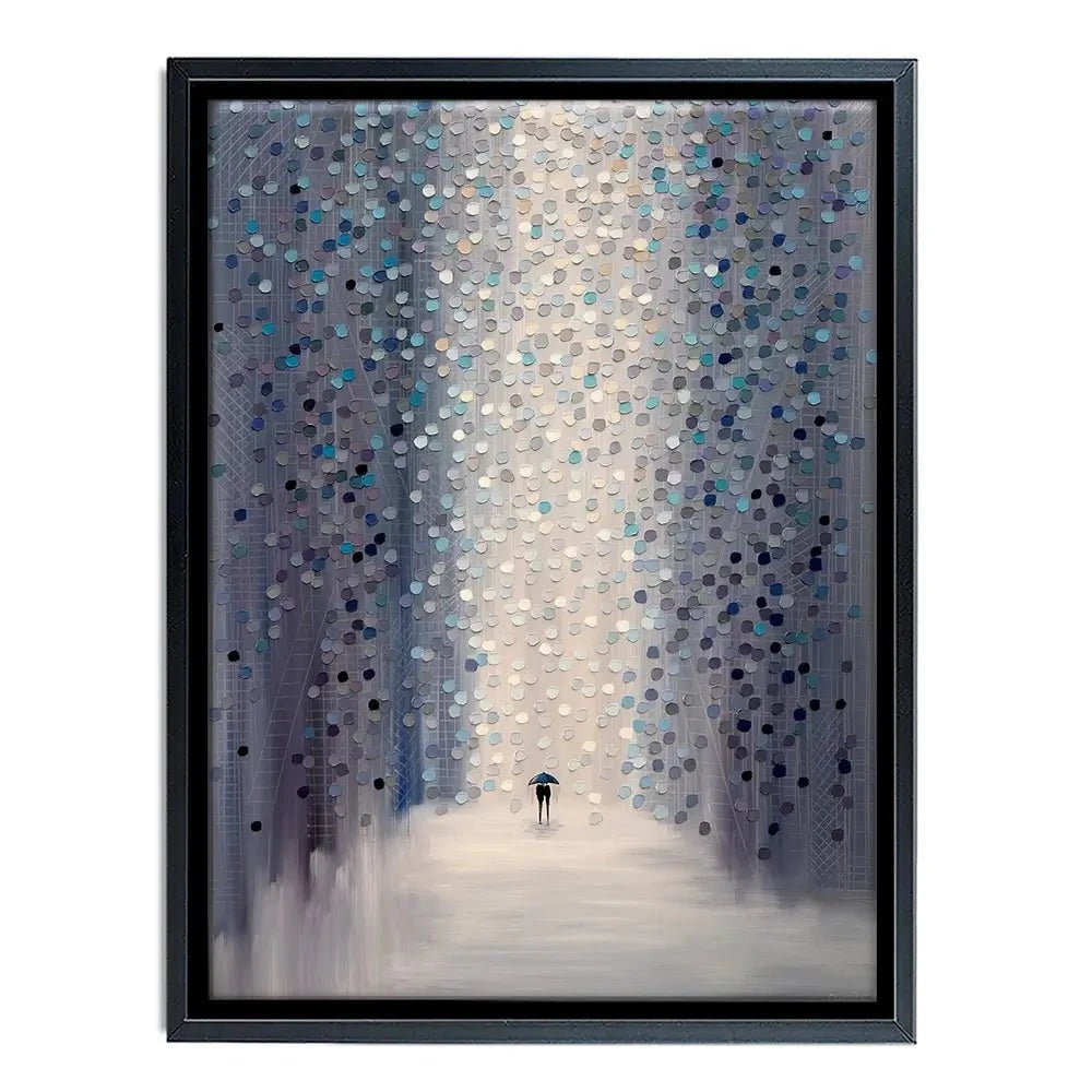 Hazy Rain Canvas Print Hazy Rain Canvas Print wall art product Ekaterina Ermilkina